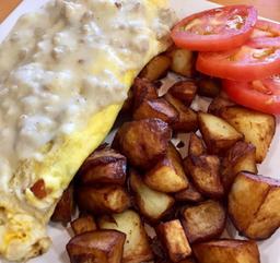 Cracked Egg Omelet